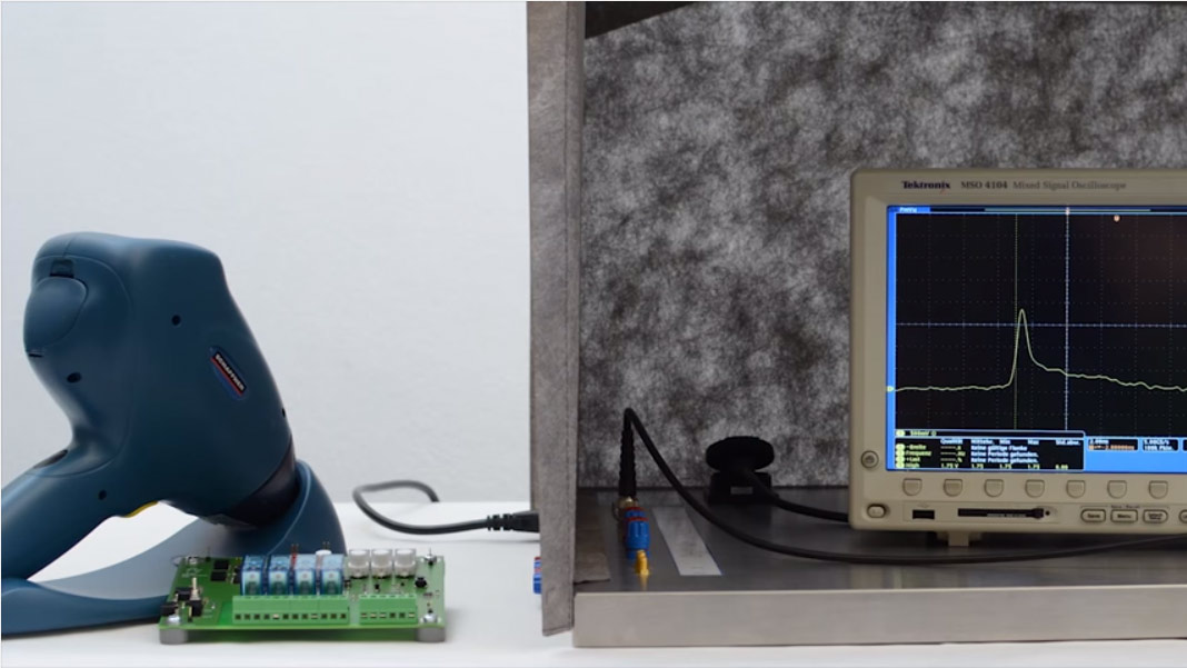 EMV Abschirmung mit dem Schirmzelt