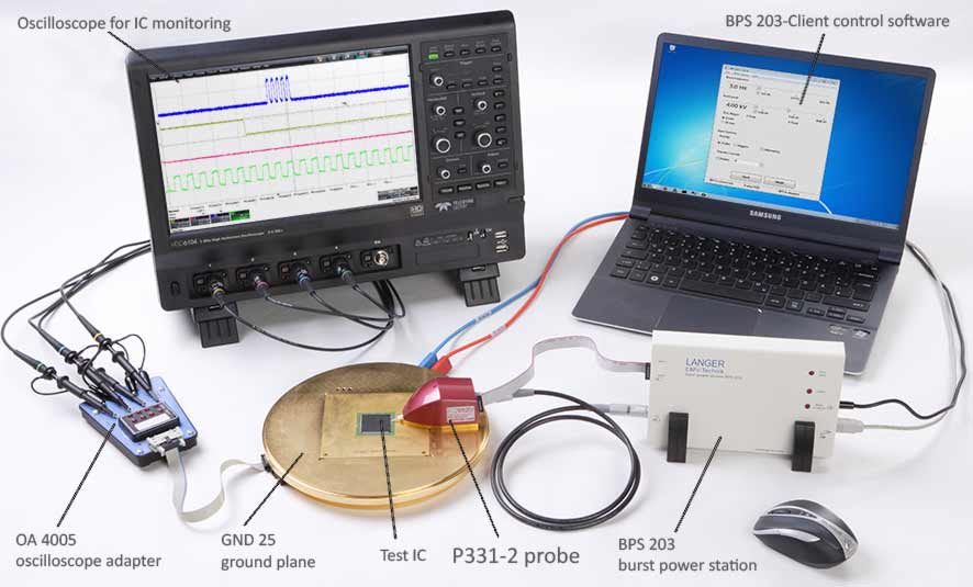Langer EMV - P331-2 set, ESD Pulse Injection acc. IEC 61000-4-2