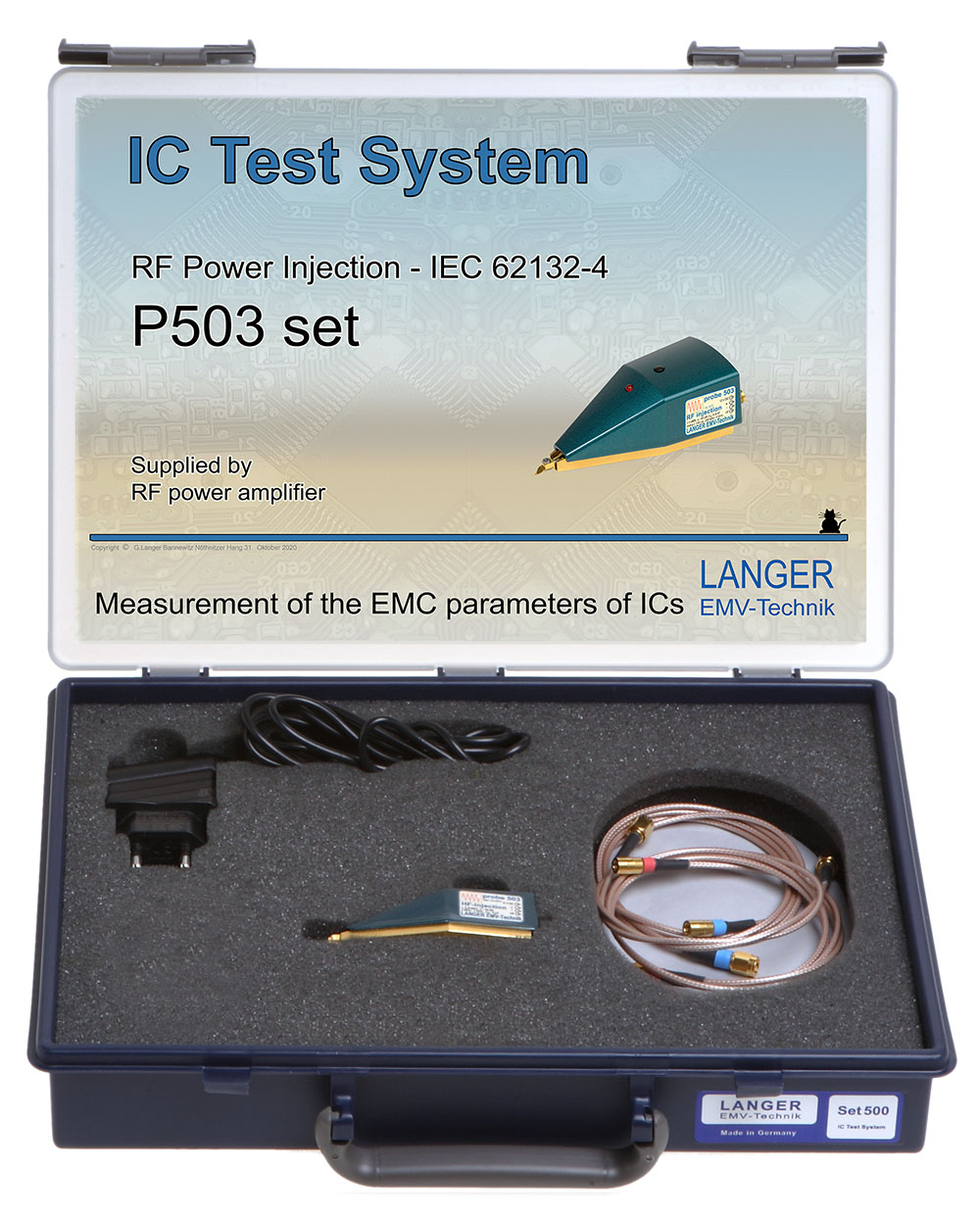 Langer EMV - P503 set, RF Power Injection IEC 62132-4 up to 1 GHz