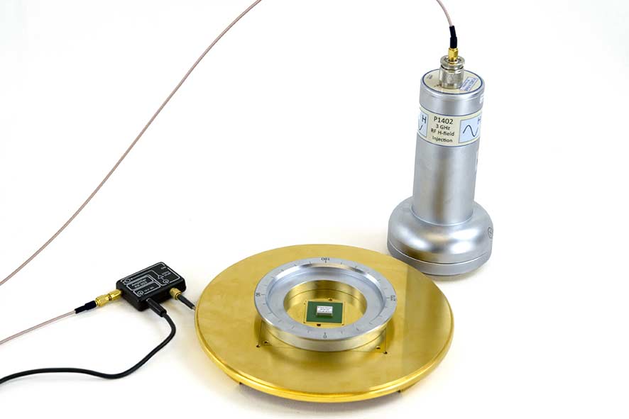 06 Messung der Schirmdämpfung auf IC-Ebene mit dem IC-Testsystem P1402/P1502